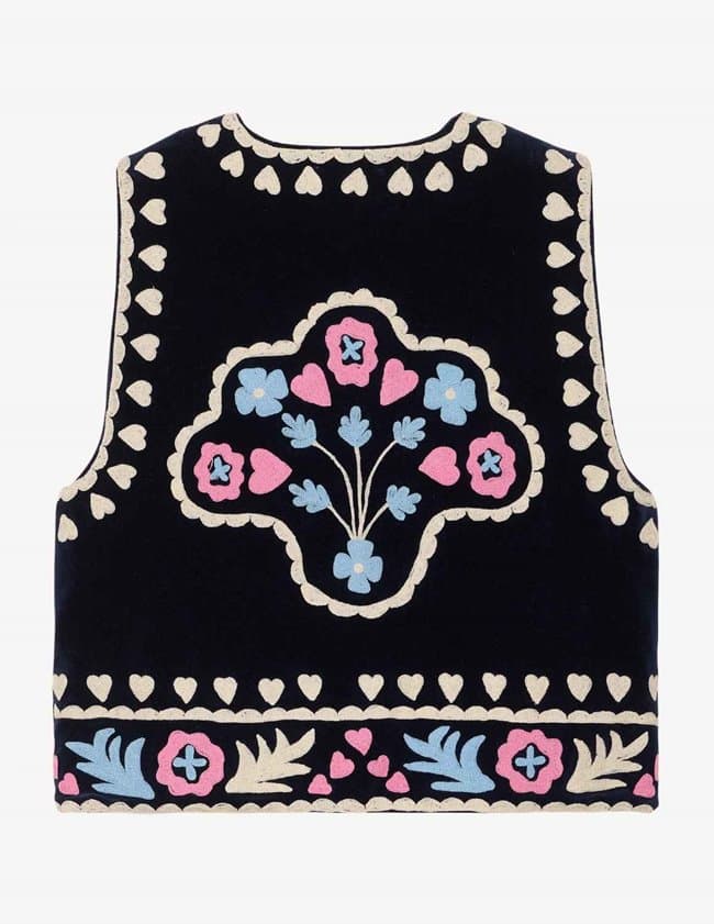 Sissel Edelbo timothy gilet - navy side