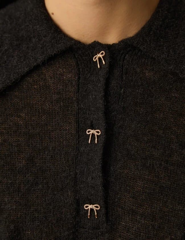 Des Petits Hauts cowboy jumper - black back