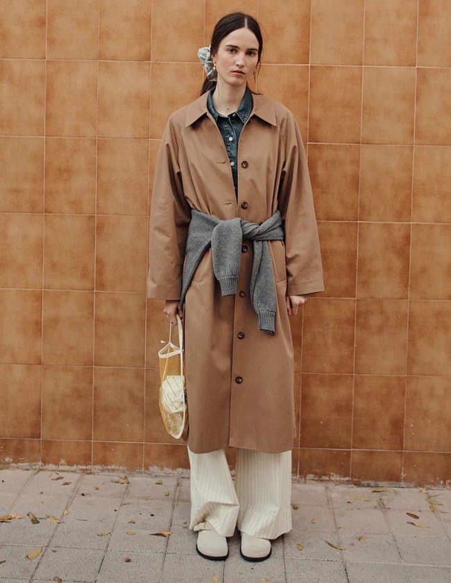 Des Petits Hauts yvette coat - brown