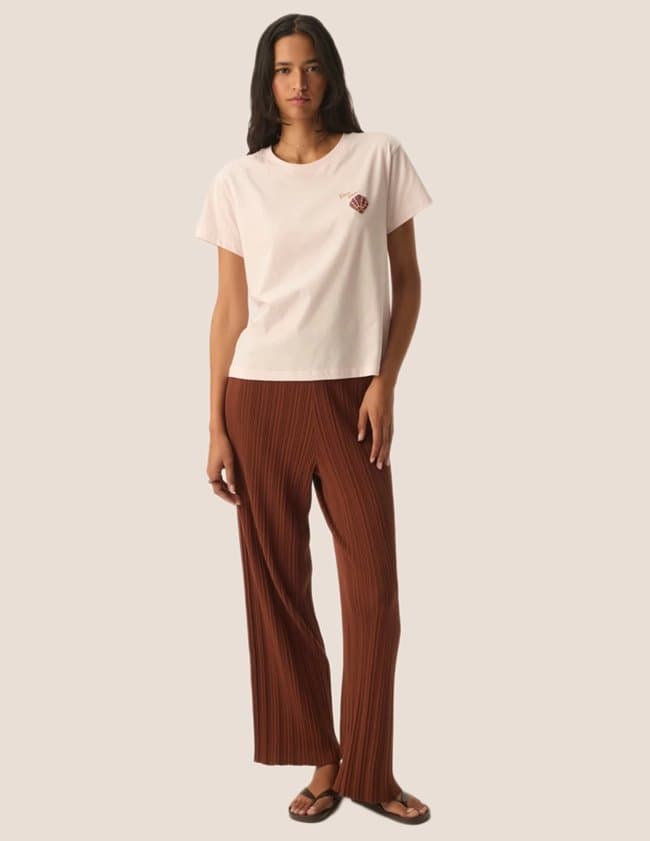 Des Petits Hauts iliana tee - pale pink side
