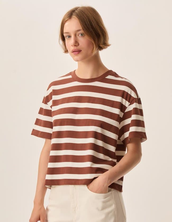 Des Petits Hauts filma tee - chocolate