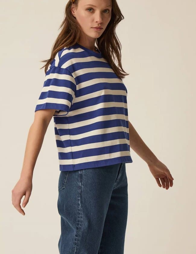 Des Petits Hauts filma tee - blue back