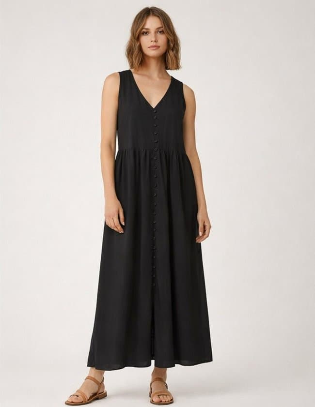 Des Petits Hauts santana dress - black