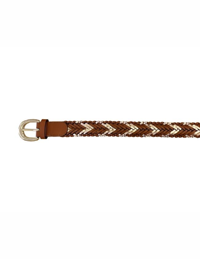 Des Petits Hauts ouri belt - chocolate side
