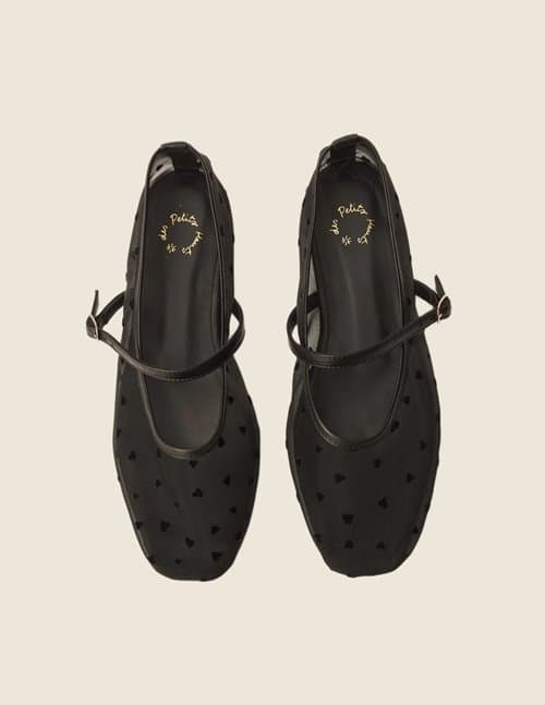 Des Petits Hauts luz ballerina - black