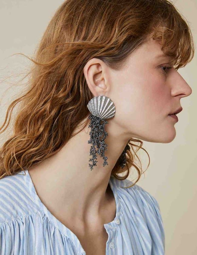 Feeka cleo earrings - silver back