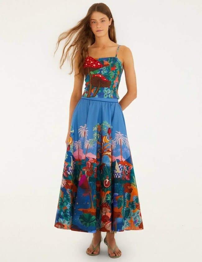 Farm Rio dream landscape top - multi model