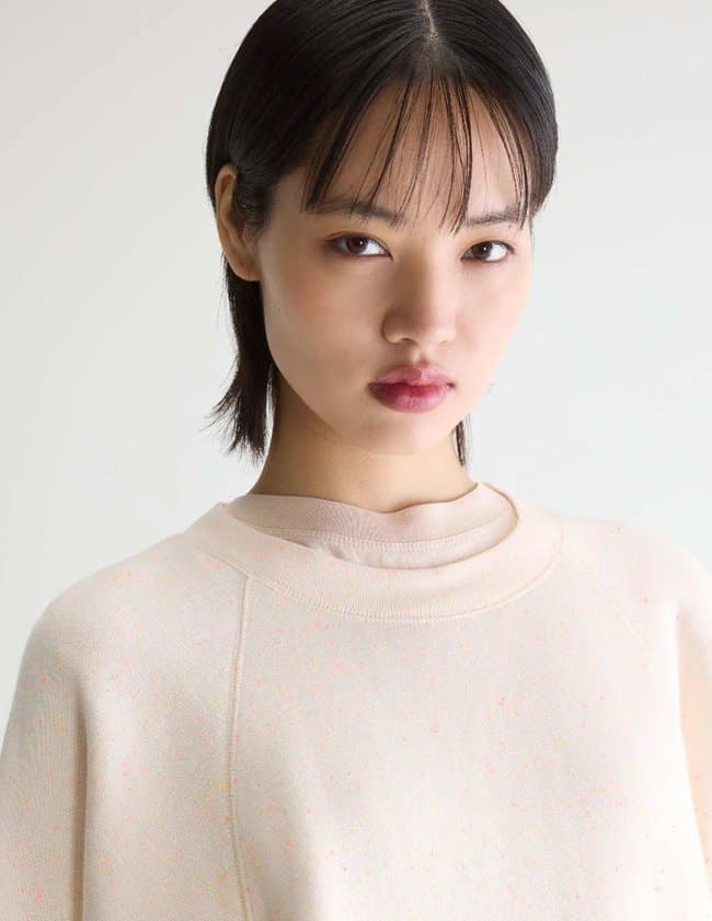 Bellerose fella sweatshirt - oatmeal side