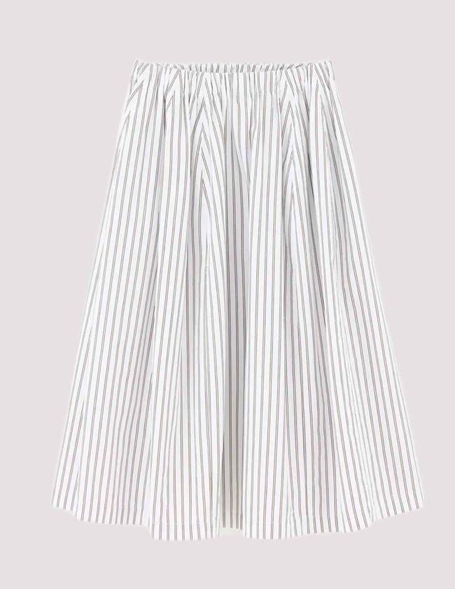 Bellerose cinley skirt - stripe back