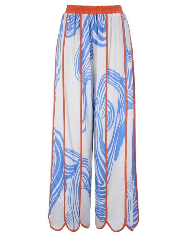Sancia elayna trousers - sorrento print back