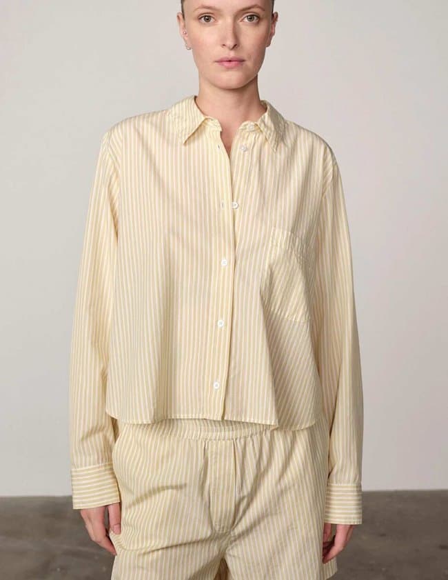 Herskind alma shorts - yellow side