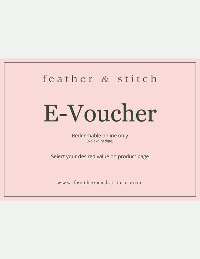 Feather & Stitch e-voucher (redeem online)