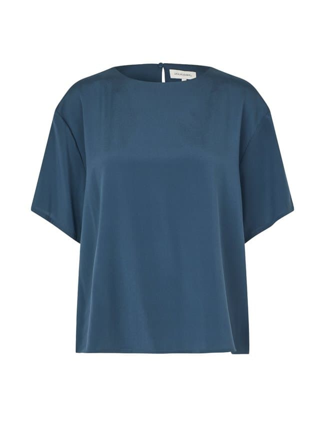 Dea Kudibal solanadea t - shirt - blue back
