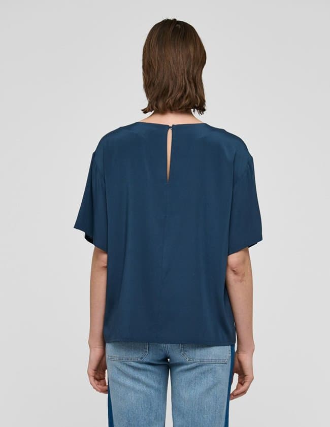 Dea Kudibal solanadea t - shirt - blue detail