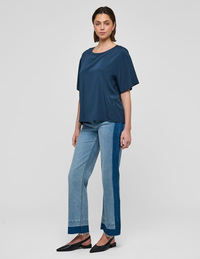 Dea Kudibal solanadea t - shirt - blue side