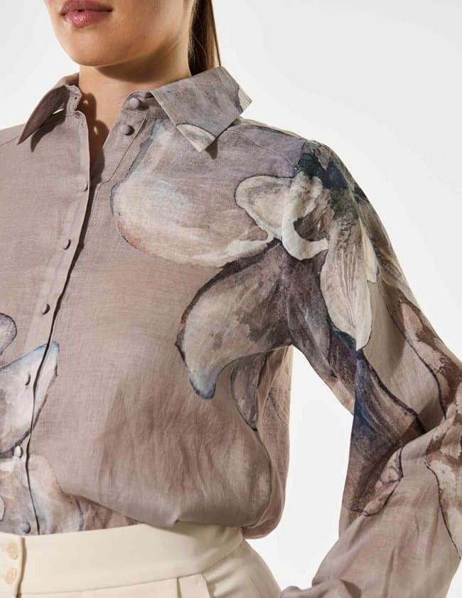 Dea Kudibal siomadea shirt - latte detail