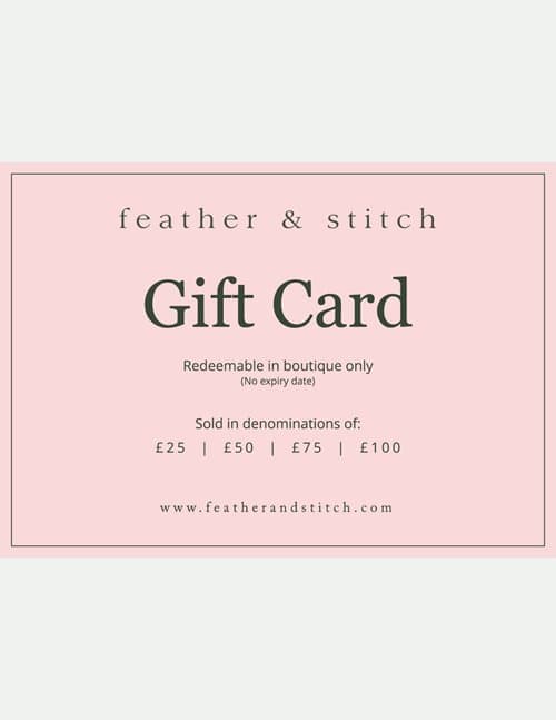 Feather & Stitch gift card (redeem in shop)
