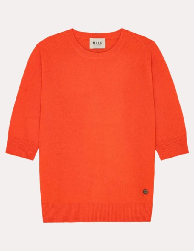 Beta Studios lady jumper - orange back