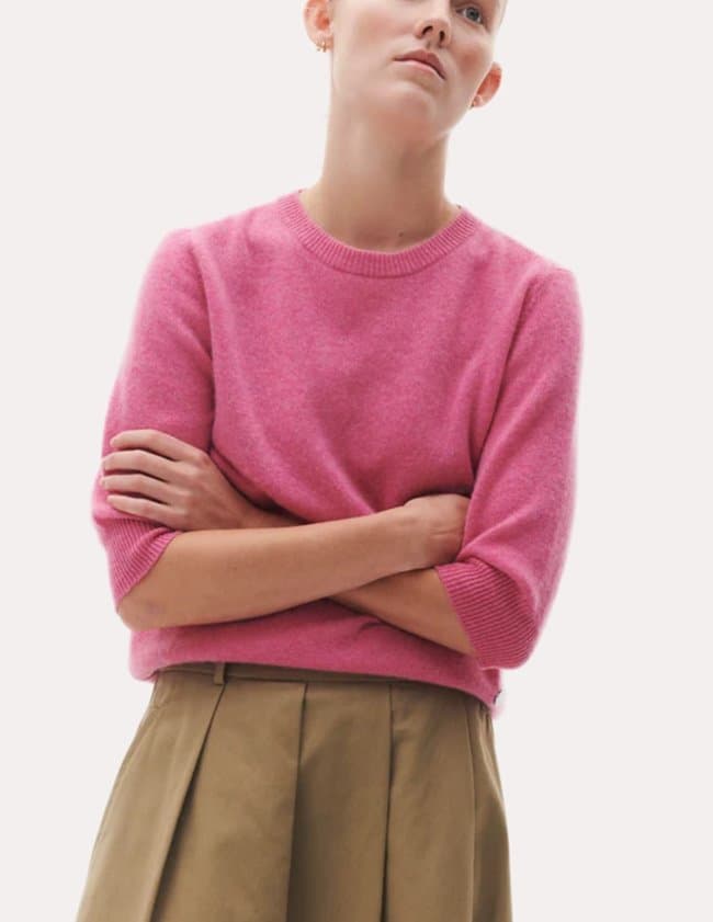 Beta Studios lady jumper - pink back