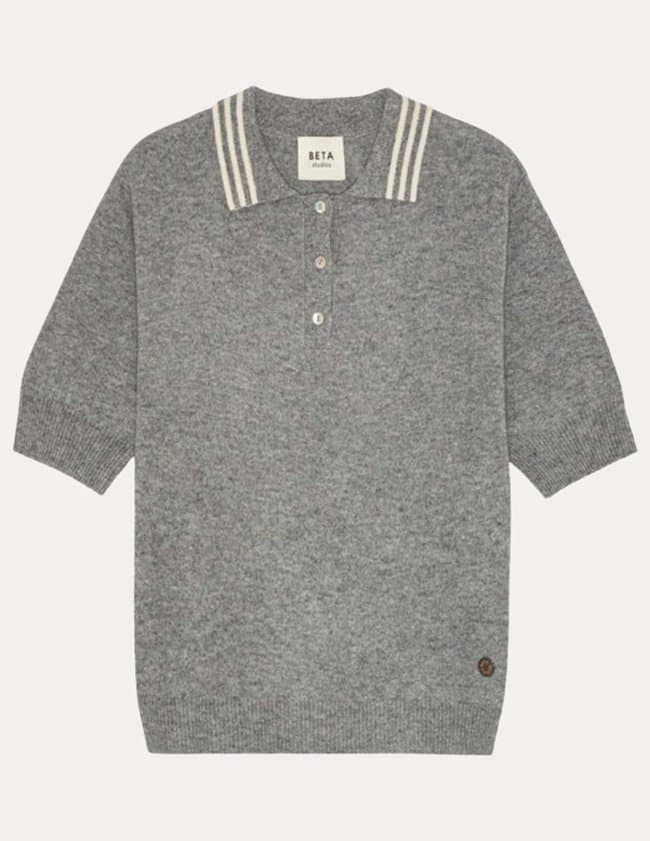 Beta Studios mari polo - grey back