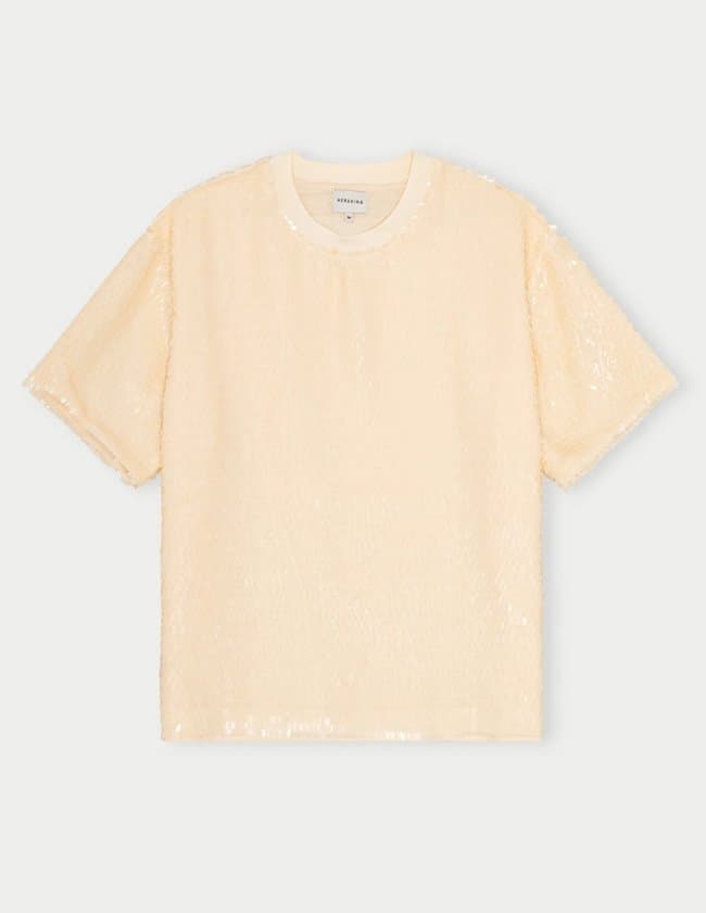 Herskind larsson t - shirt - cream back