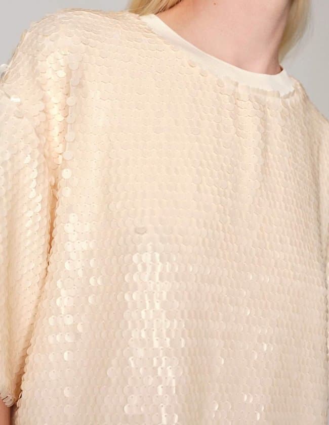 Herskind larsson t - shirt - cream side