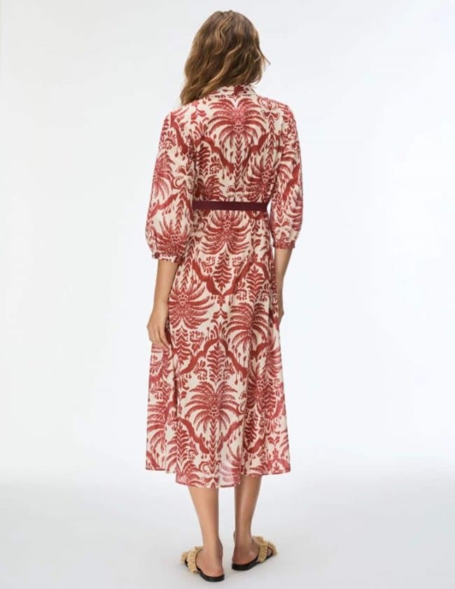 iBlues salmo dress - ruby palms model