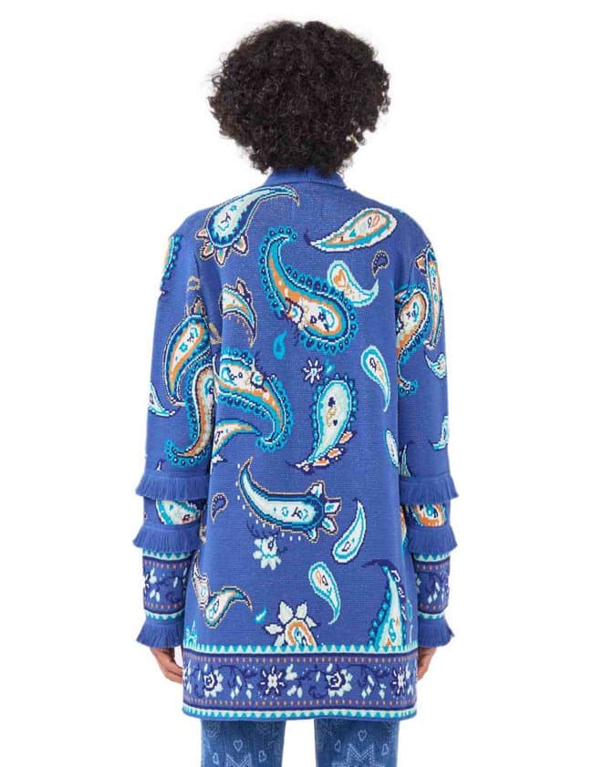 Hayley Menzies jimi cardigan - blue model
