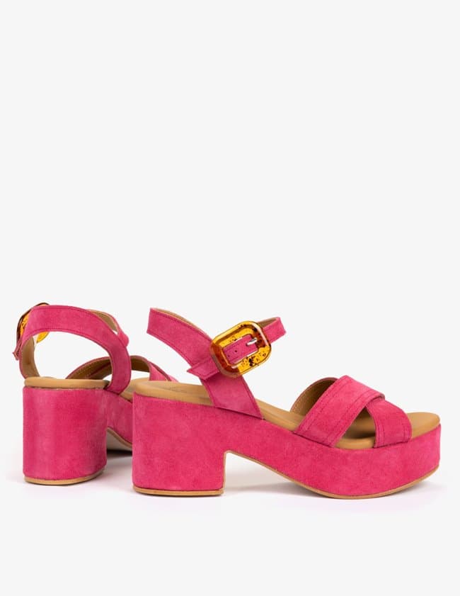 Penelope Chilvers bella sandal - pink side