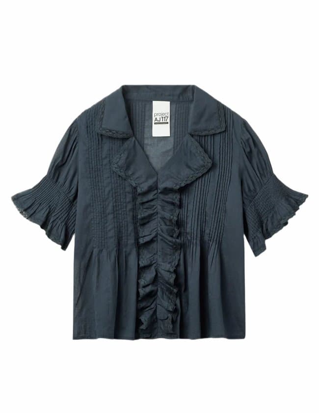 Project AJ117 gail blouse - black back
