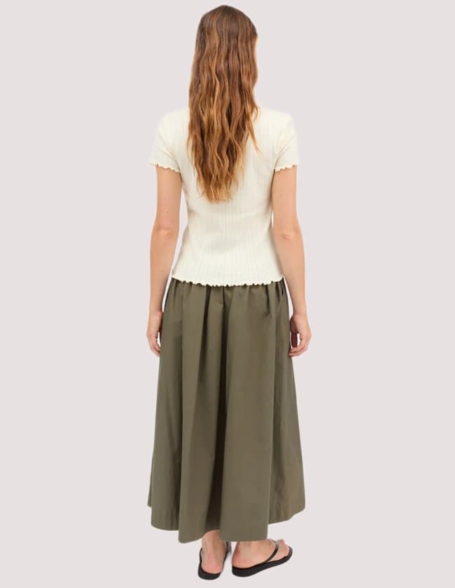 SKALL Studio dagny skirt - khaki model