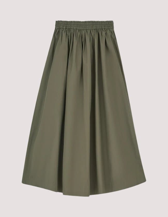 SKALL Studio dagny skirt - khaki back
