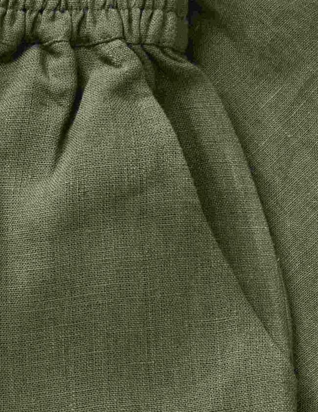 SKALL Studio vetiver shorts - khaki side