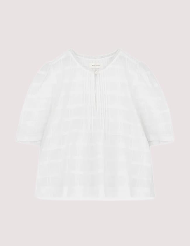 SKALL Studio fiore blouse - white back