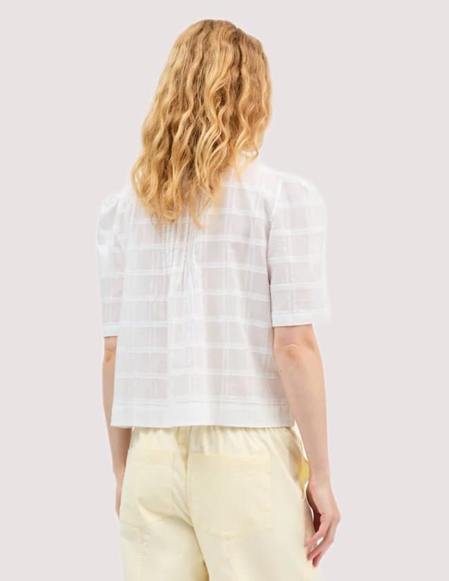 SKALL Studio fiore blouse - white model