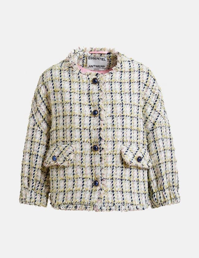 Essentiel Antwerp jayden jacket - green back