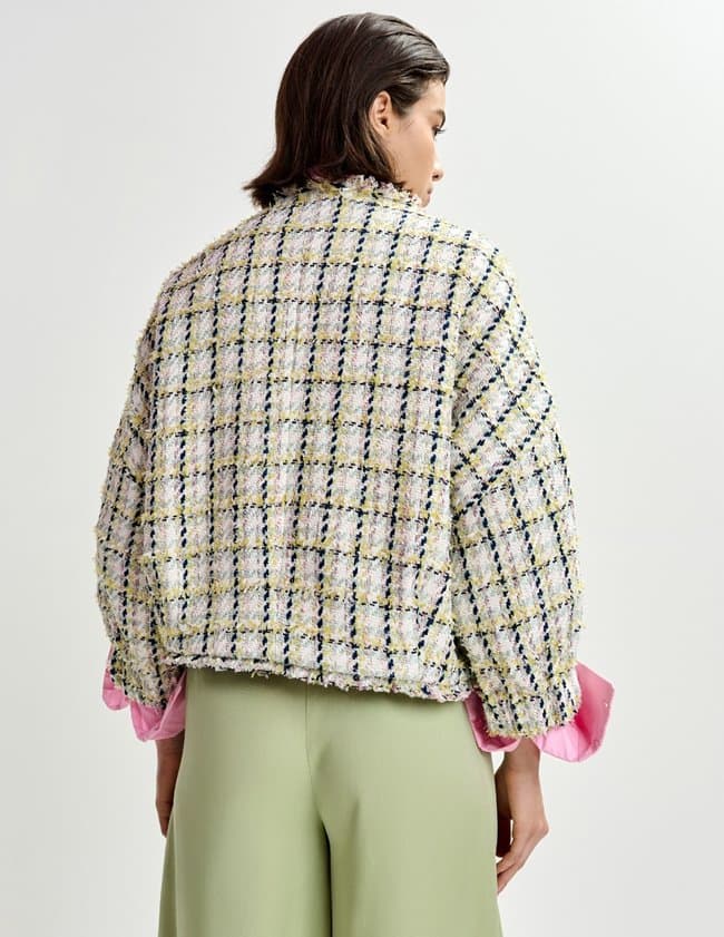 Essentiel Antwerp jayden jacket - green model