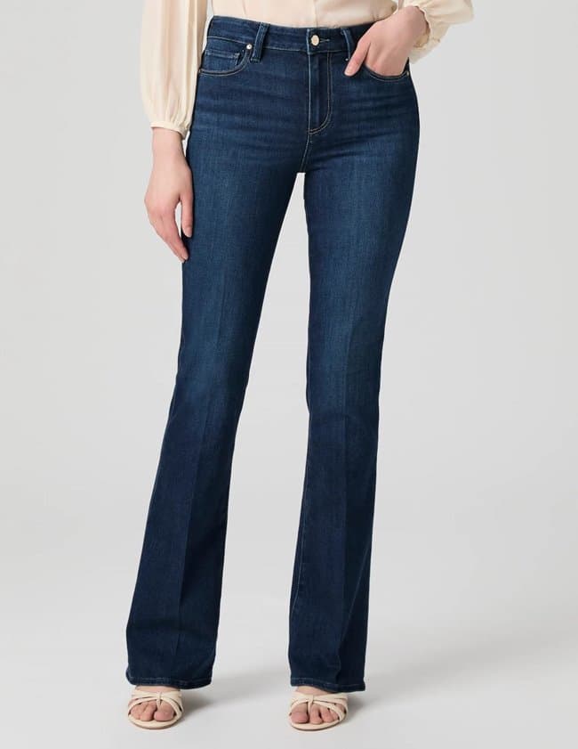 Paige Jeans laurel canyon 32 inch jeans - berlin back
