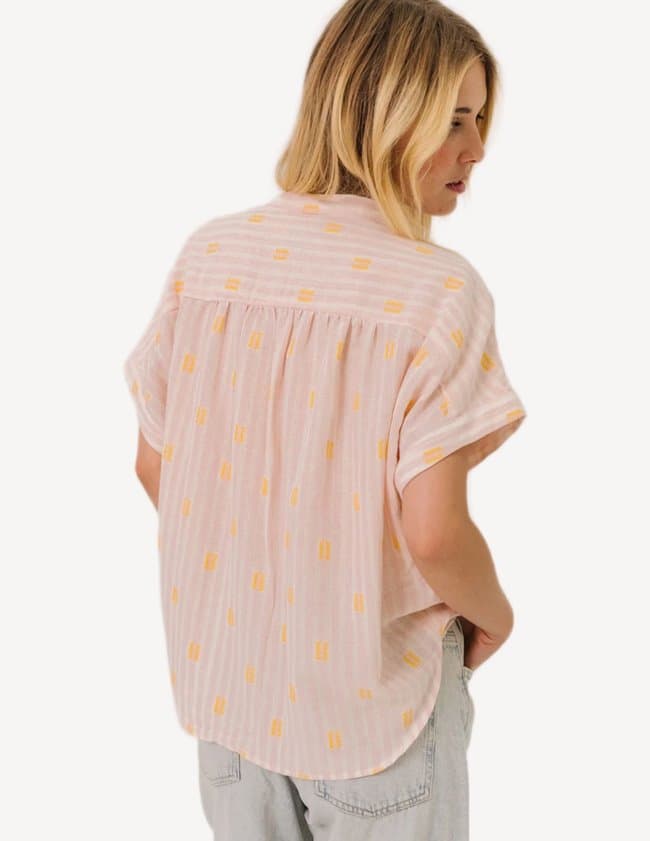 Sacrécoeur louison blouse - jerico detail
