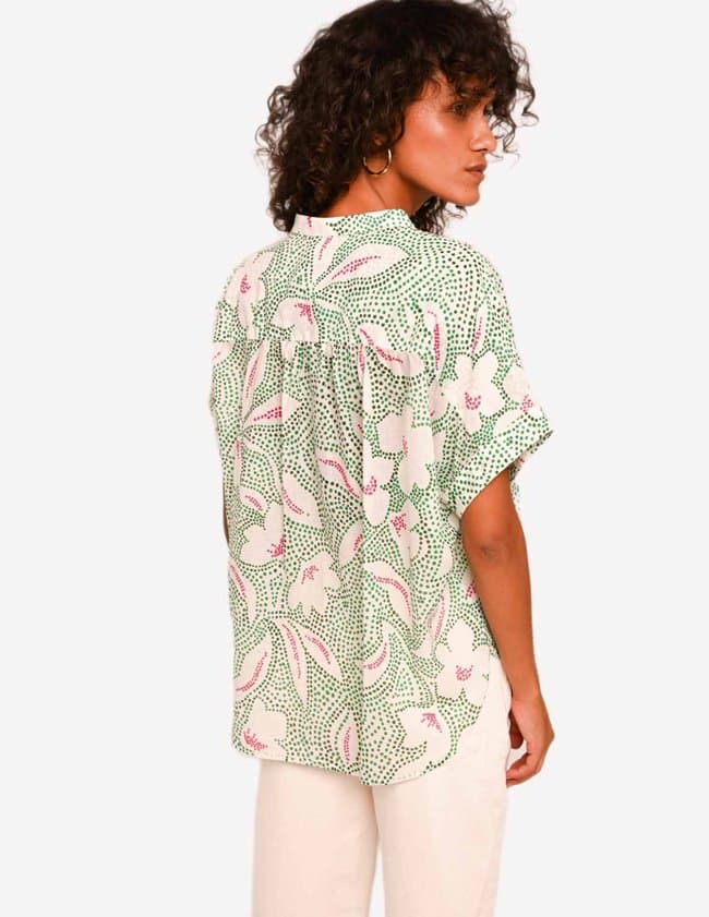 Sacrécoeur louison blouse - punto detail