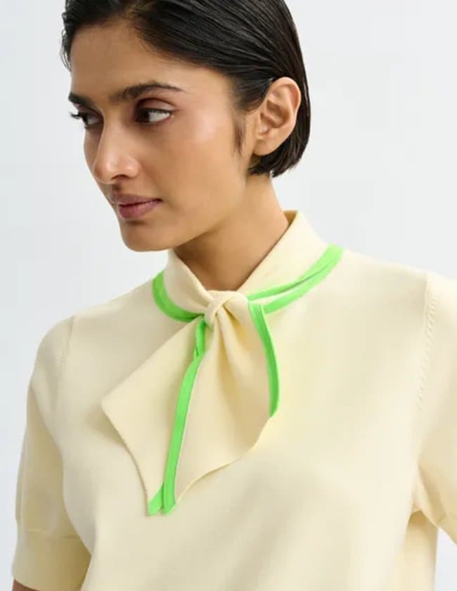 Essentiel Antwerp jonda top - off white side