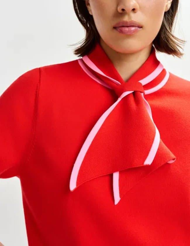 Essentiel Antwerp jonda top - red model