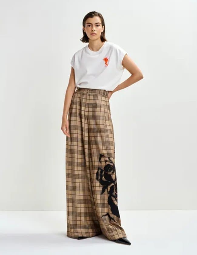 Essentiel Antwerp jungala t - shirt - off white detail