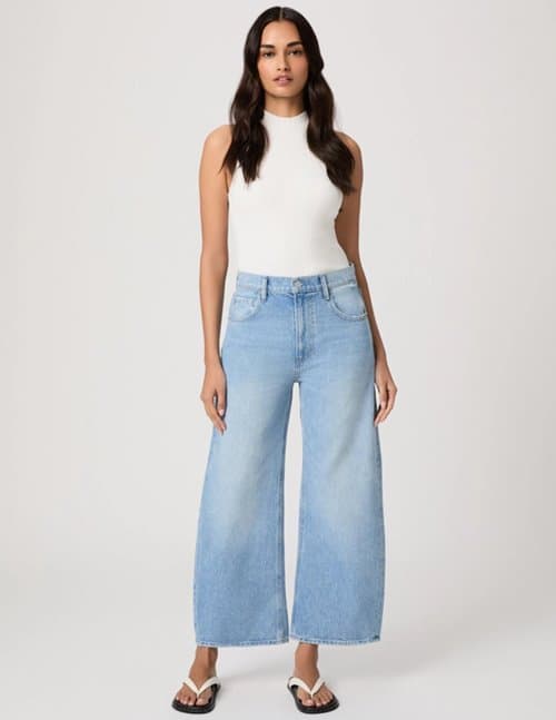 Paige Arellia Ankle Jeans in Fauve