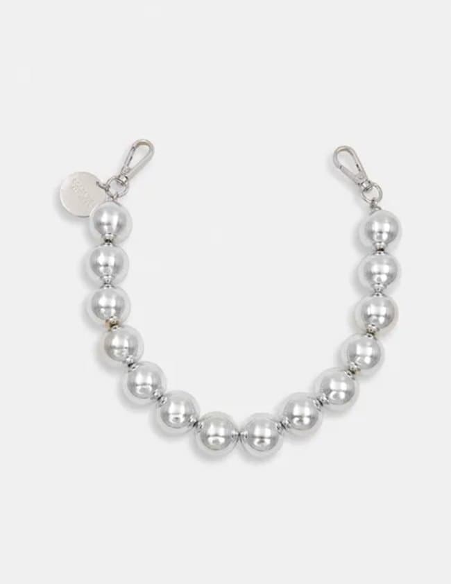 Essentiel Antwerp jadine chain charm - silver