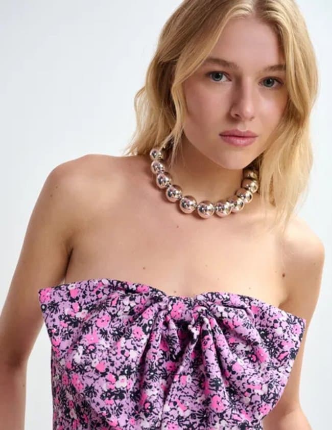 Essentiel Antwerp jadine chain charm - silver back