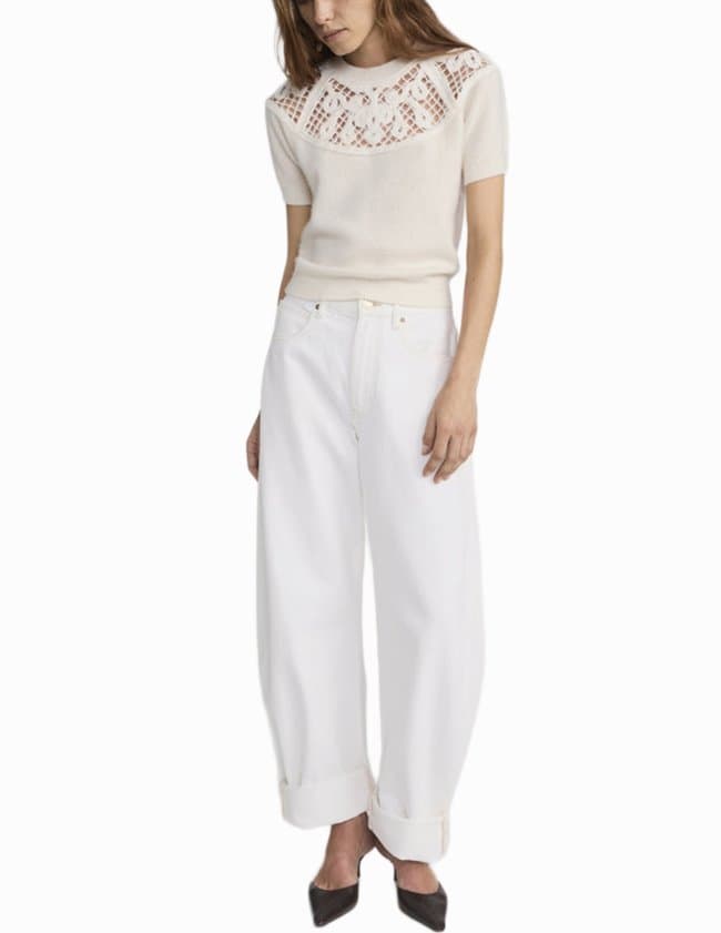 Frame Jeans the bubble jean - au natural side