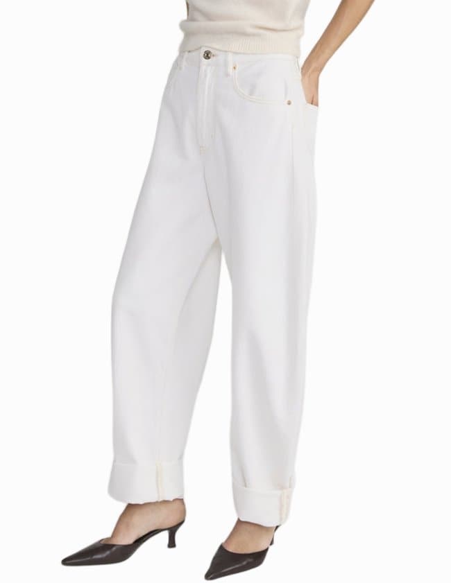 Frame Jeans the bubble jean - au natural detail