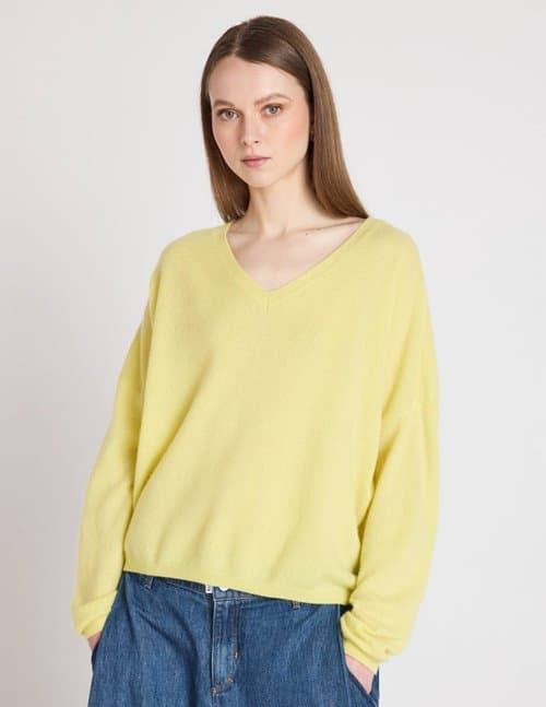Absolut Cashmere alicia jumper - lemon