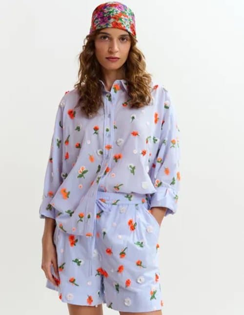 Essentiel Antwerp jimena shirt - pale blue
